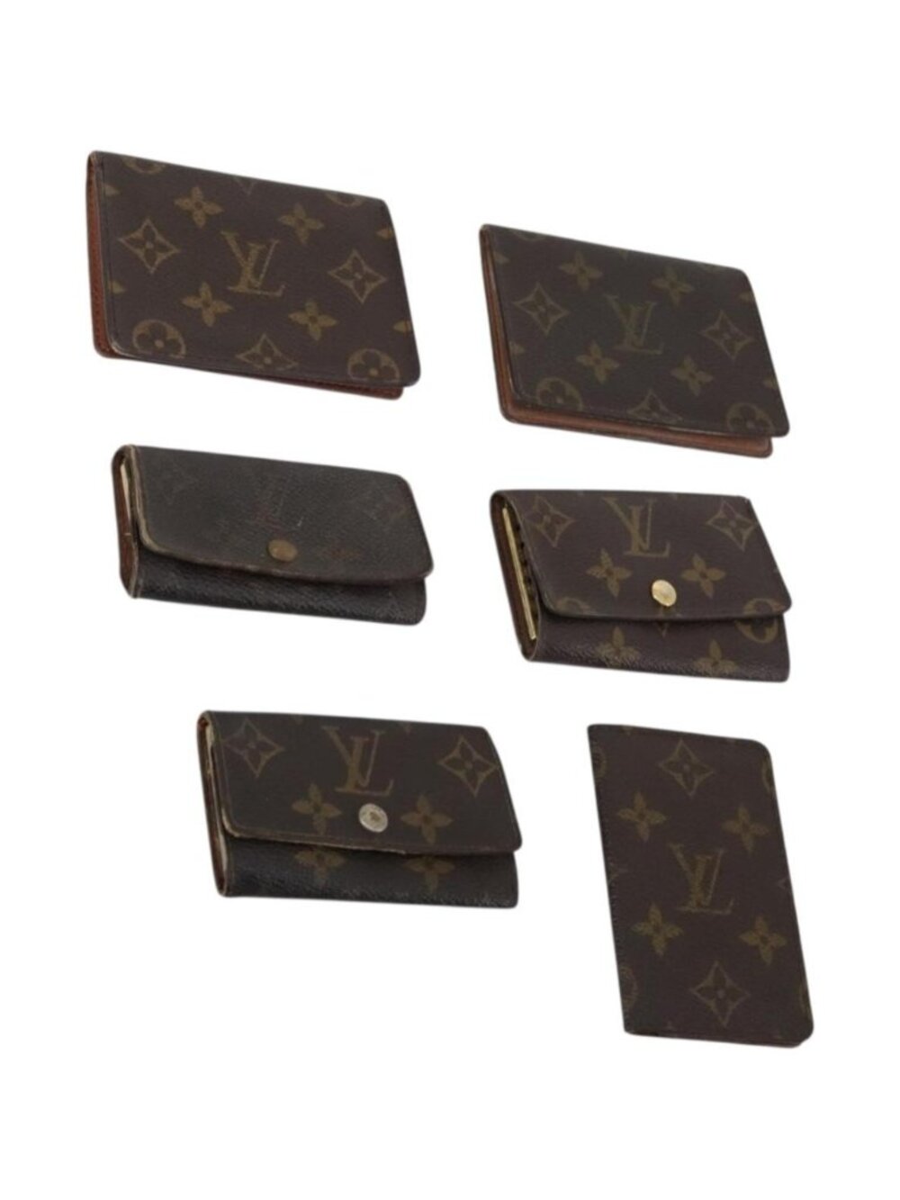 LOUIS VUITTON Monogram Key Case 6 Set